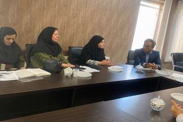 جلسه با مرکز مشاوره در دفتر معاونت آموزشی دانشگاه 
